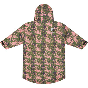 2024 Nyord Sherpa Wool Lined Change Robe NCRAD  Camo Print